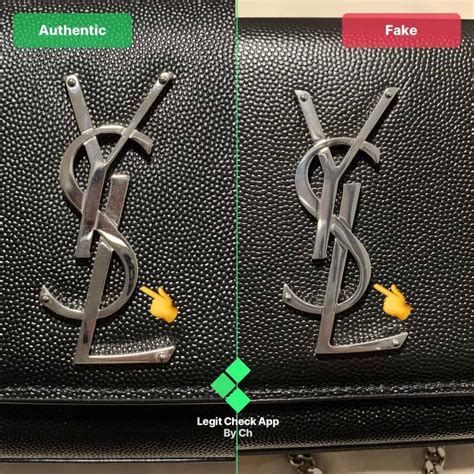 fake ysl logo vs real|knockoff ysl.